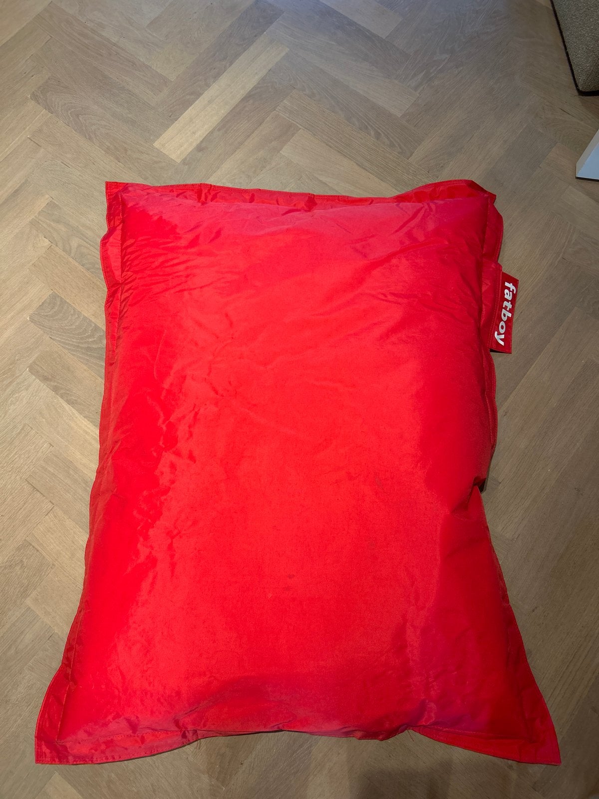 Fatboy Original zitzak - Rood, Ophalen of Verzenden, Gebruikt, Rood, Zitzak