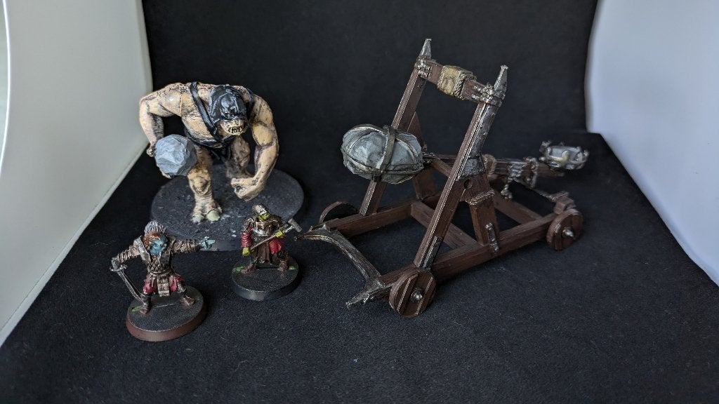 Mordor War Catapult - Metal, Ophalen of Verzenden, Historisch