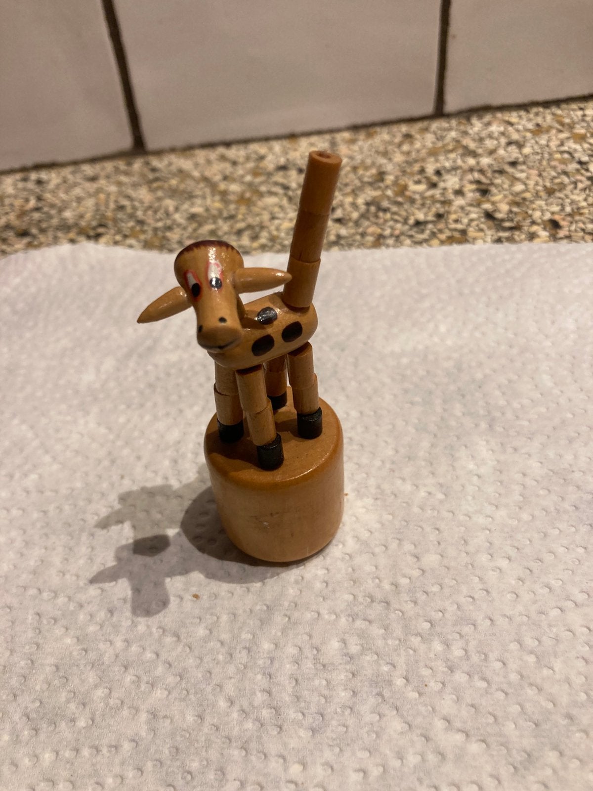 Oud drukpopje, Antiek en Kunst, Ophalen of Verzenden