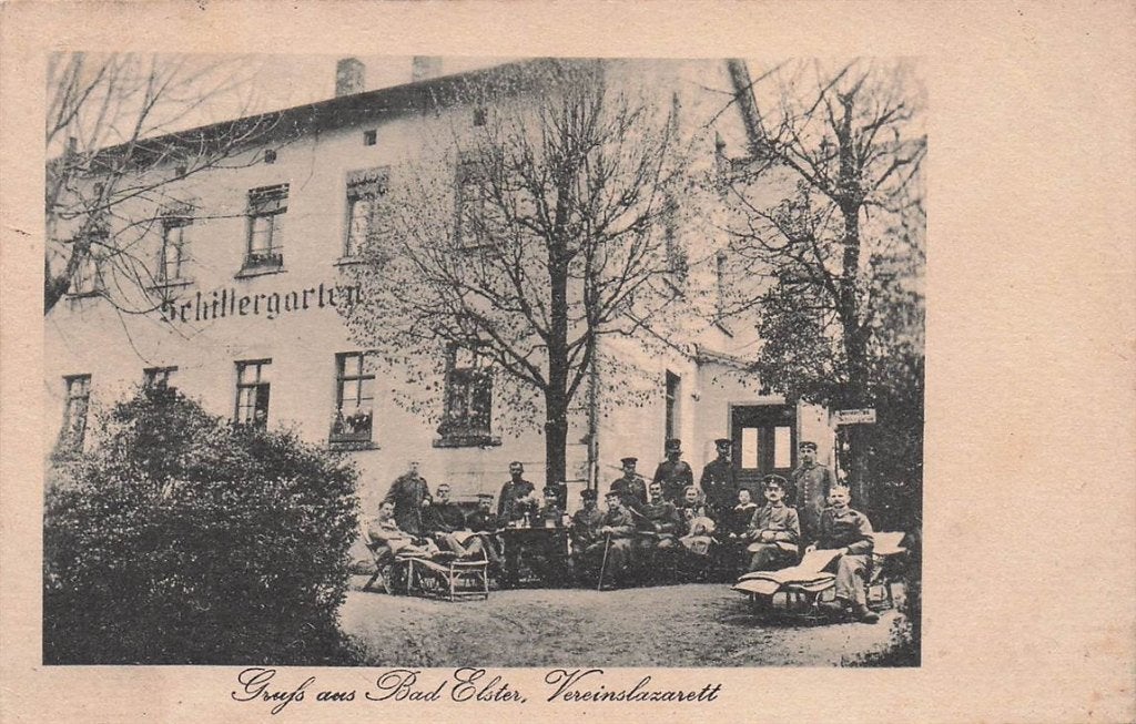 703-106-031 Gruss aus Bad Elster Vereinslazarett, Verzenden, Voor 1920, Duitsland