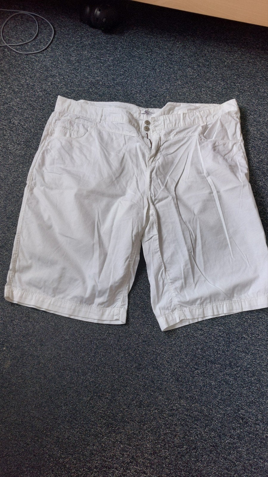 Witte Bermuda Shorts Maat 54 - Miss Etam, Kort, Wit, Maat 46/48 (XL) of groter, Ophalen of Verzenden