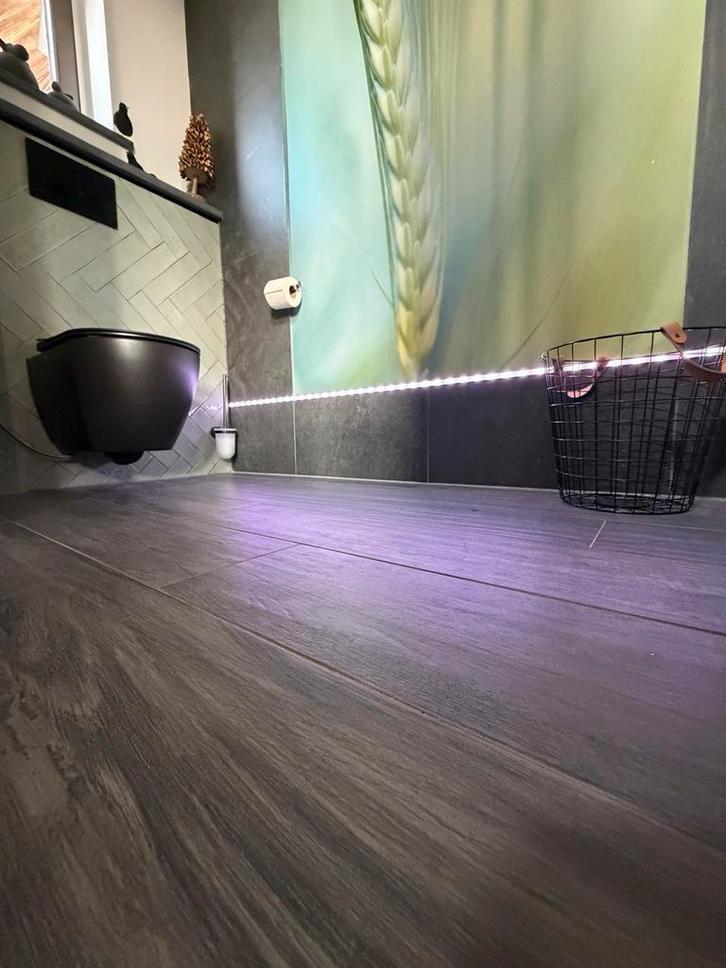 Houtlook tegels grijstint, Ophalen, 60 cm of meer, Keramiek, Nieuw