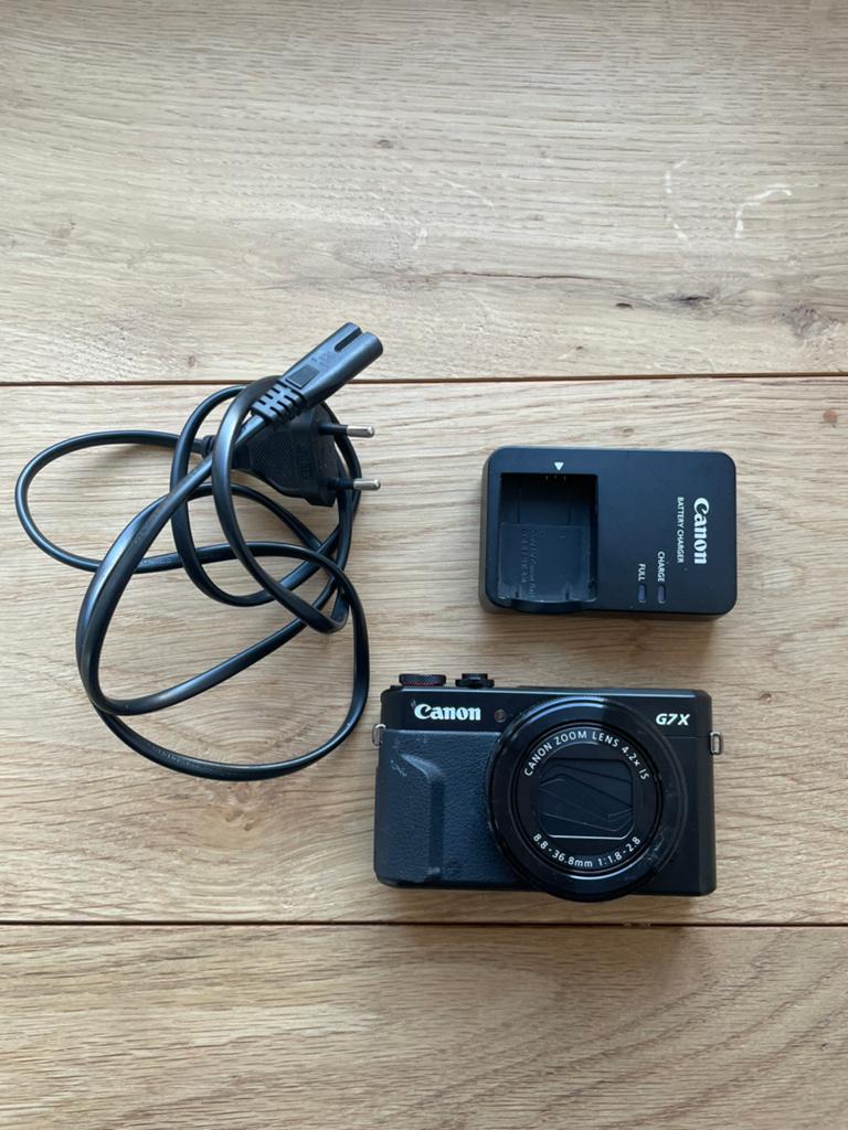 Canon G7x Mark II, Audio, Tv en Foto, Fotocamera's Digitaal, 20 Megapixel, Canon, Compact, Ophalen of Verzenden