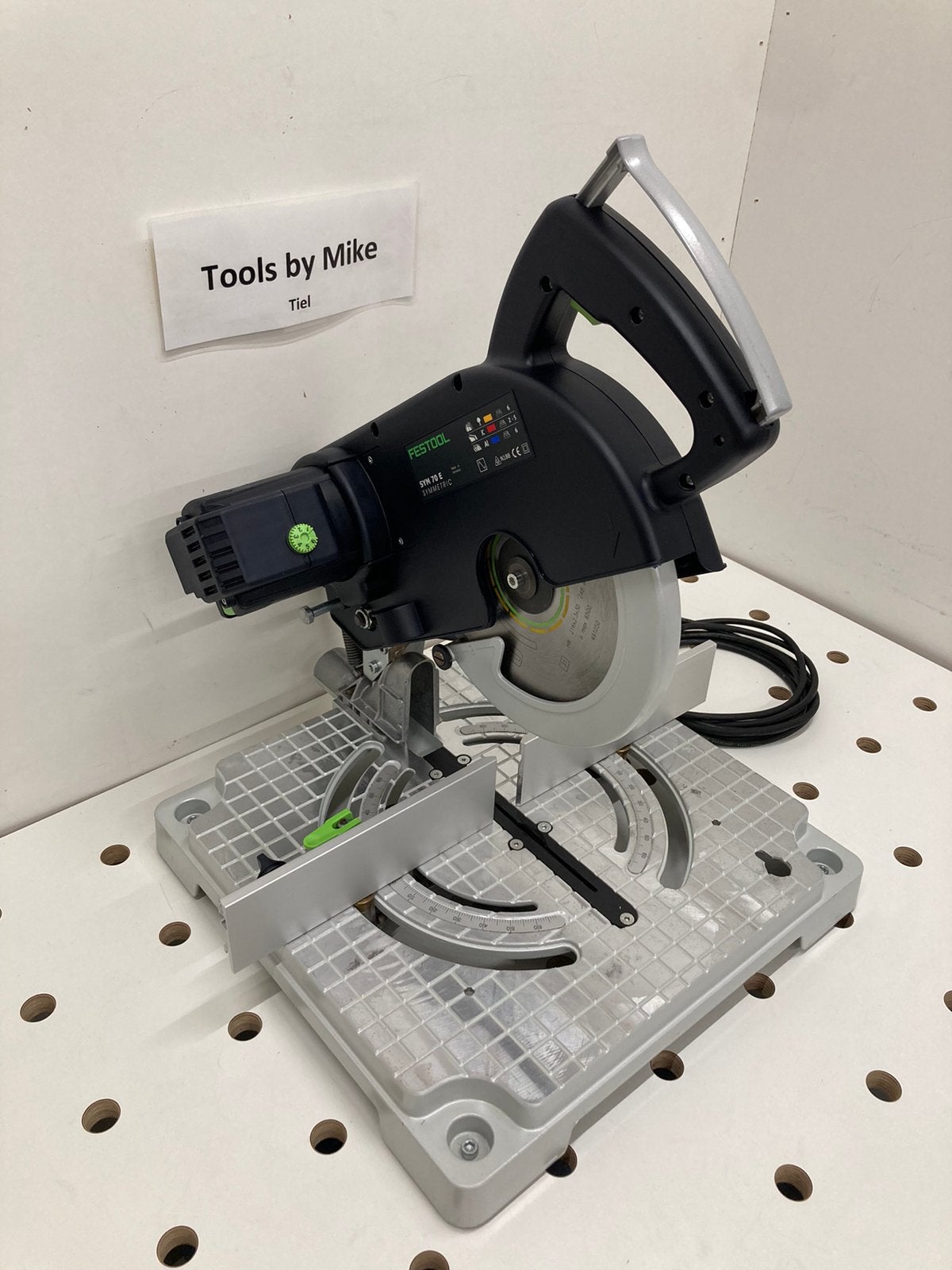 Festool sym70 afkortzaag (nieuwstaat), Ophalen, Zo goed als nieuw, Afkortzaag, 30 tot 70 mm