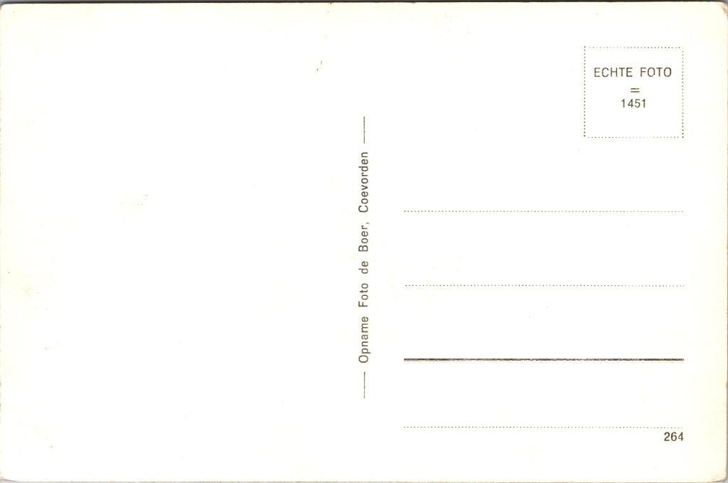 Schoonebeek - Interieur Drentsche Keuken (2x), Verzenden, 1960 tot 1980, Ongelopen, Drenthe