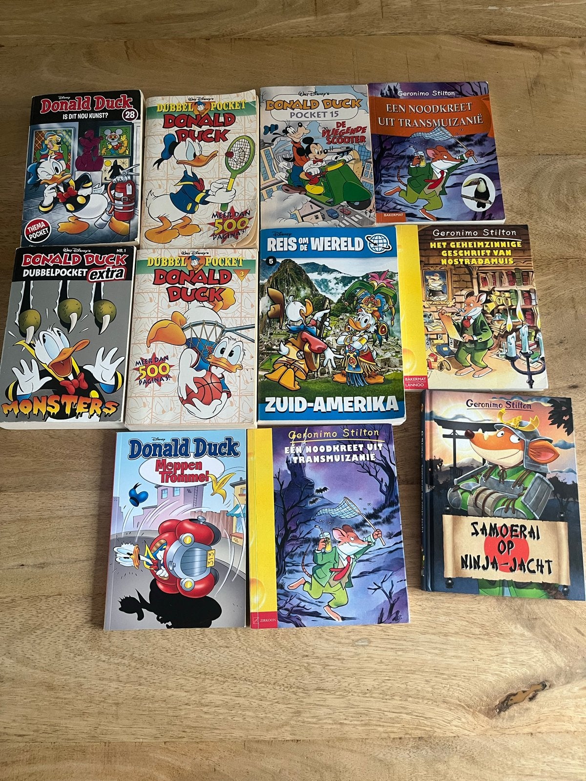 Donald Duck en Geronimo Stilton leesboekjes, Boeken, Ophalen, Gelezen, Fictie algemeen