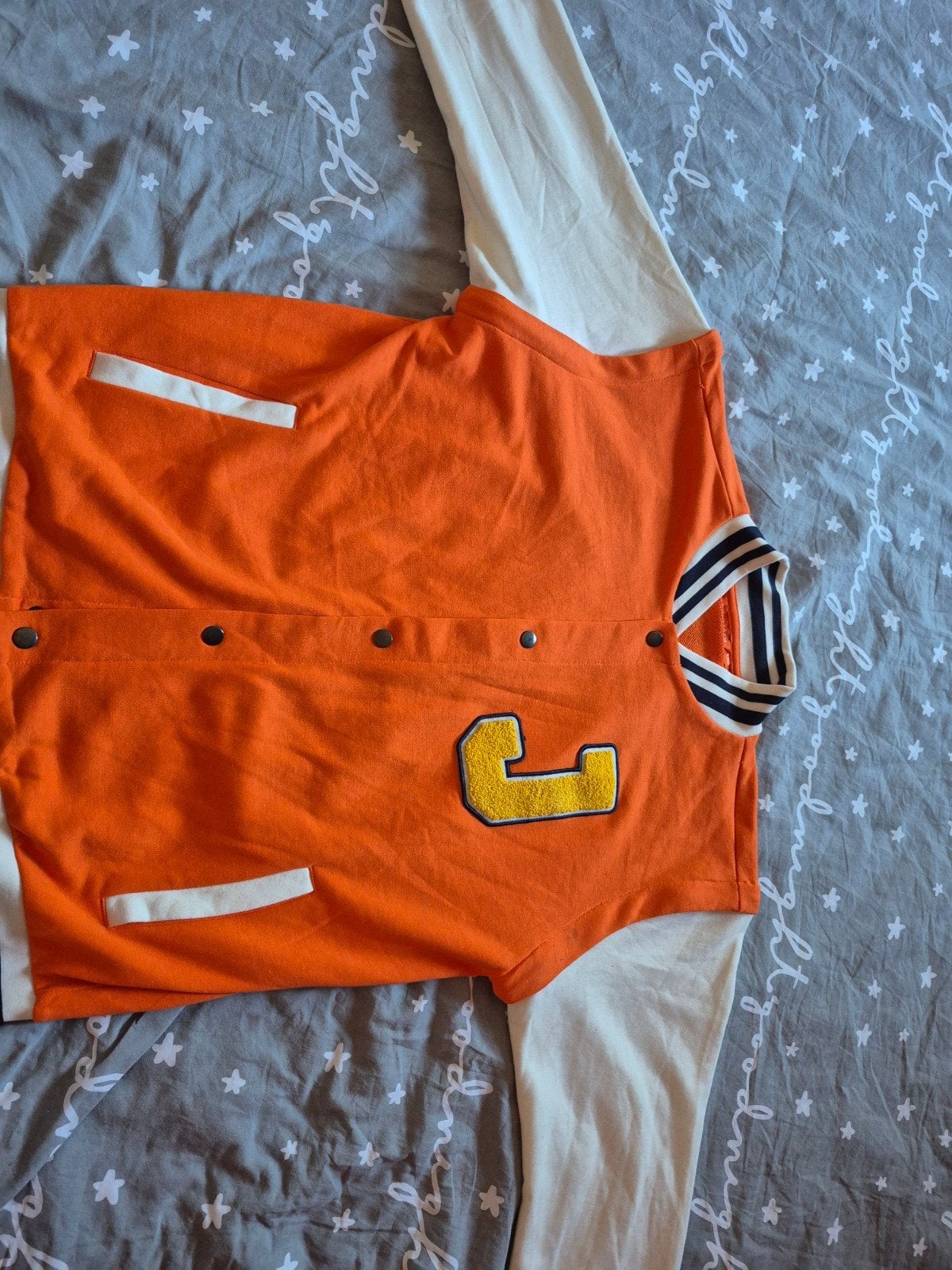 Juich jack l, xl plus embleem, Maat 46/48 (XL) of groter, Nieuw, Oranje, Ophalen of Verzenden