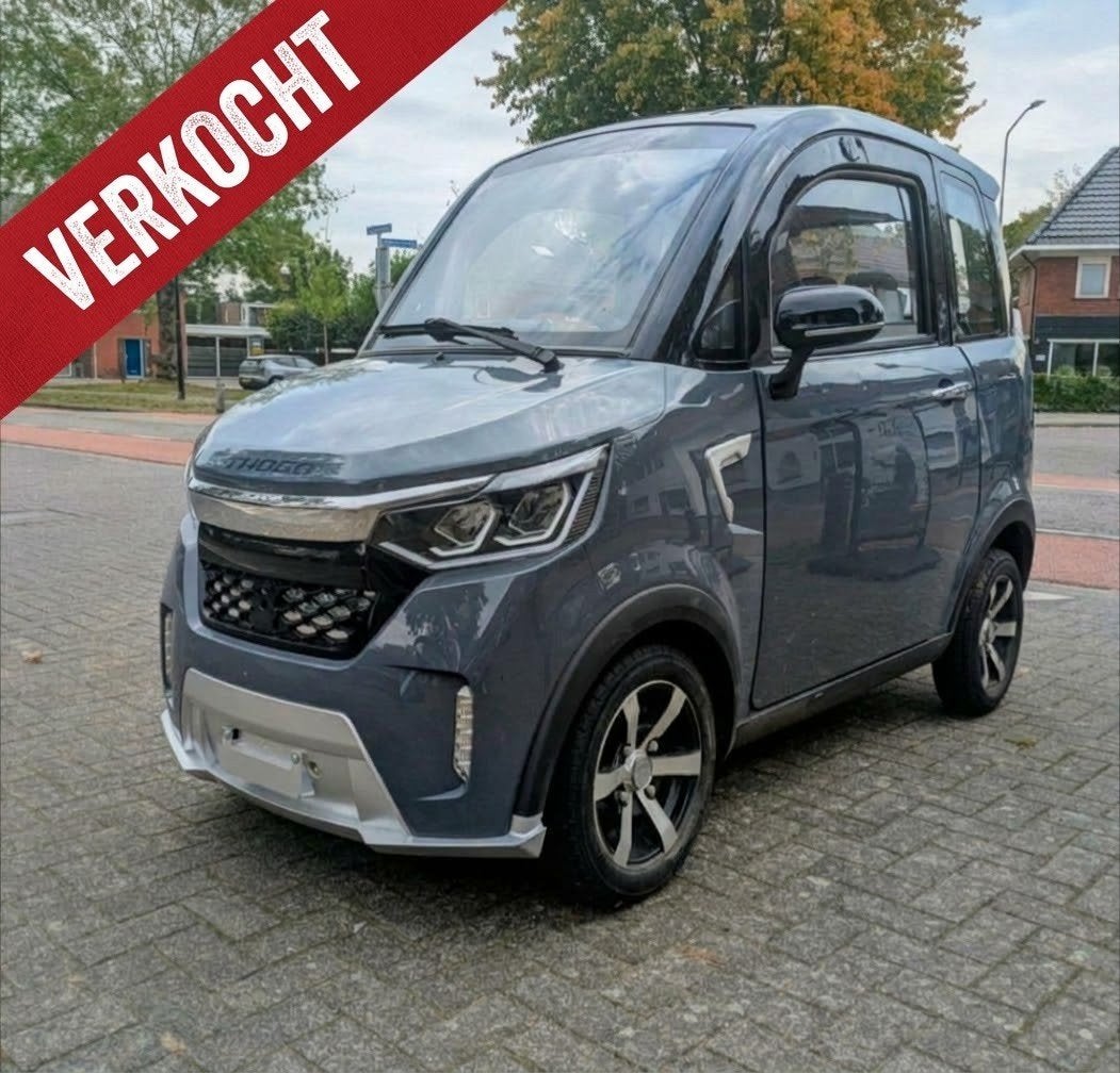 Overdekte scootmobiel nieuwe accu, airco, rijbewijs vrij, Ophalen, Zo goed als nieuw, Canta, 16 km/u of meer