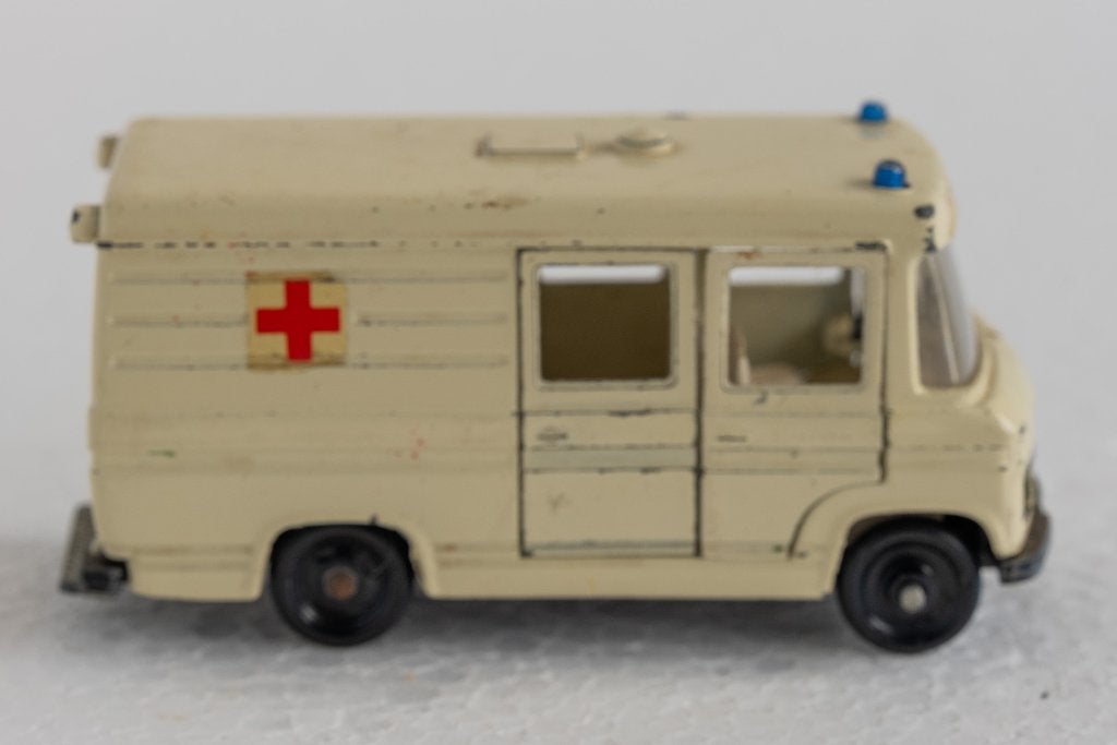 Vintage Siku V292 Ambulance Mercedes-Benz, Ophalen of Verzenden, Gebruikt