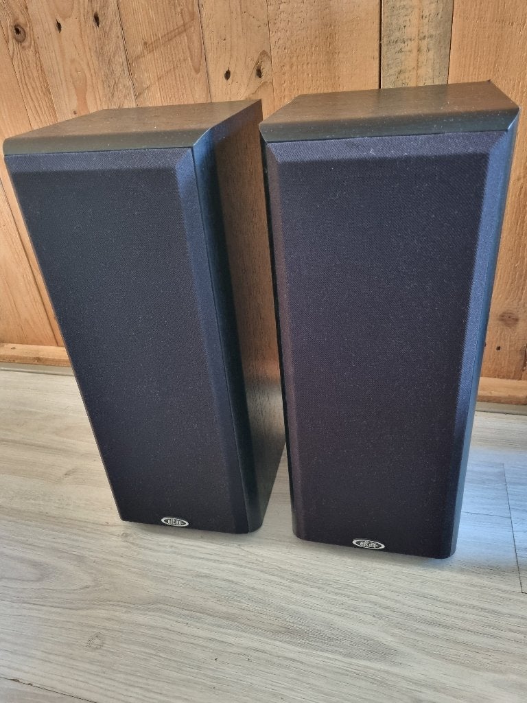 Eltax Millenium Challenger luidsprekers, Stereo speakers, Zo goed als nieuw, 60 tot 120 watt, Basreflex