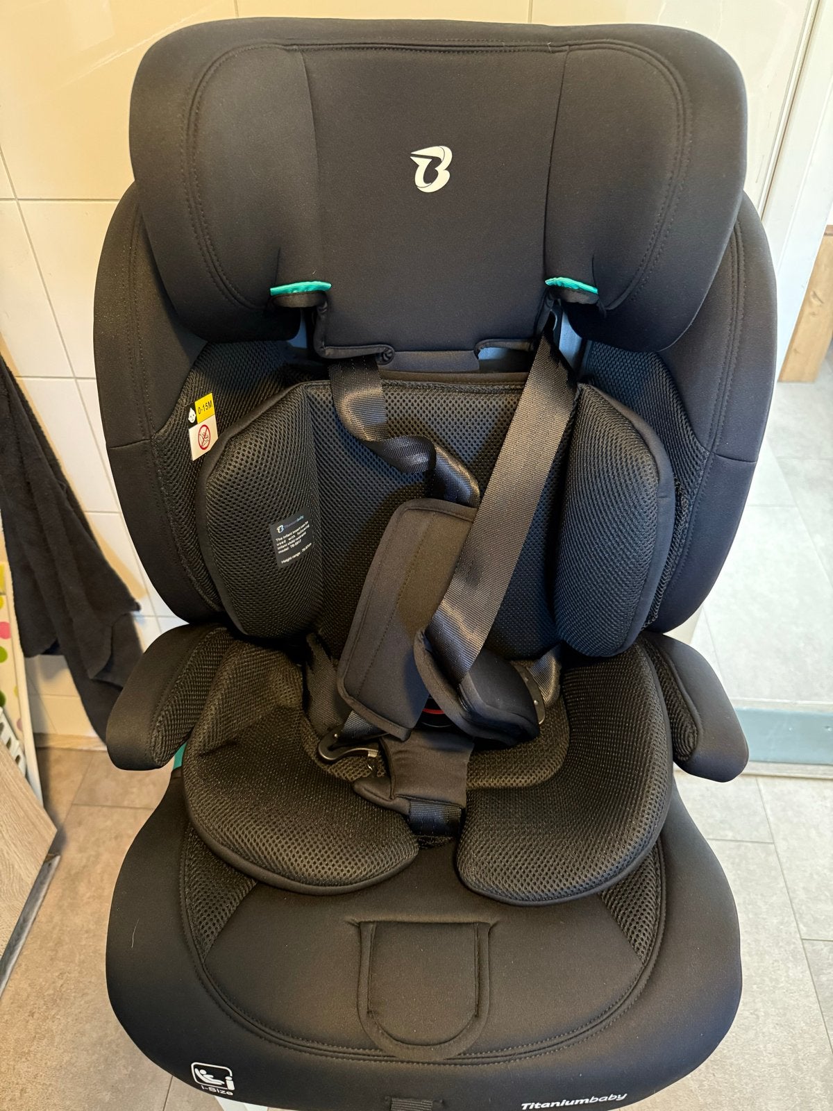 Titaniumbaby Autostoel Lunar i-Size, Overige merken, Autogordel of Isofix, Nieuw, 9 t/m 36 kg