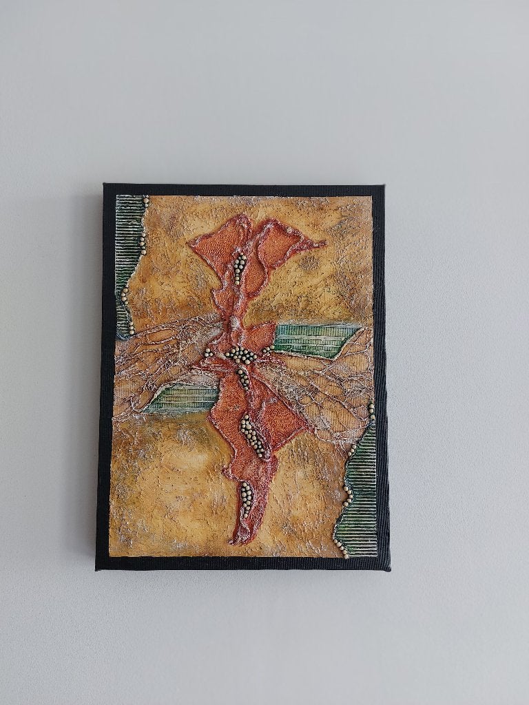 Schilderij Handmade   "De Knoop", Ophalen of Verzenden