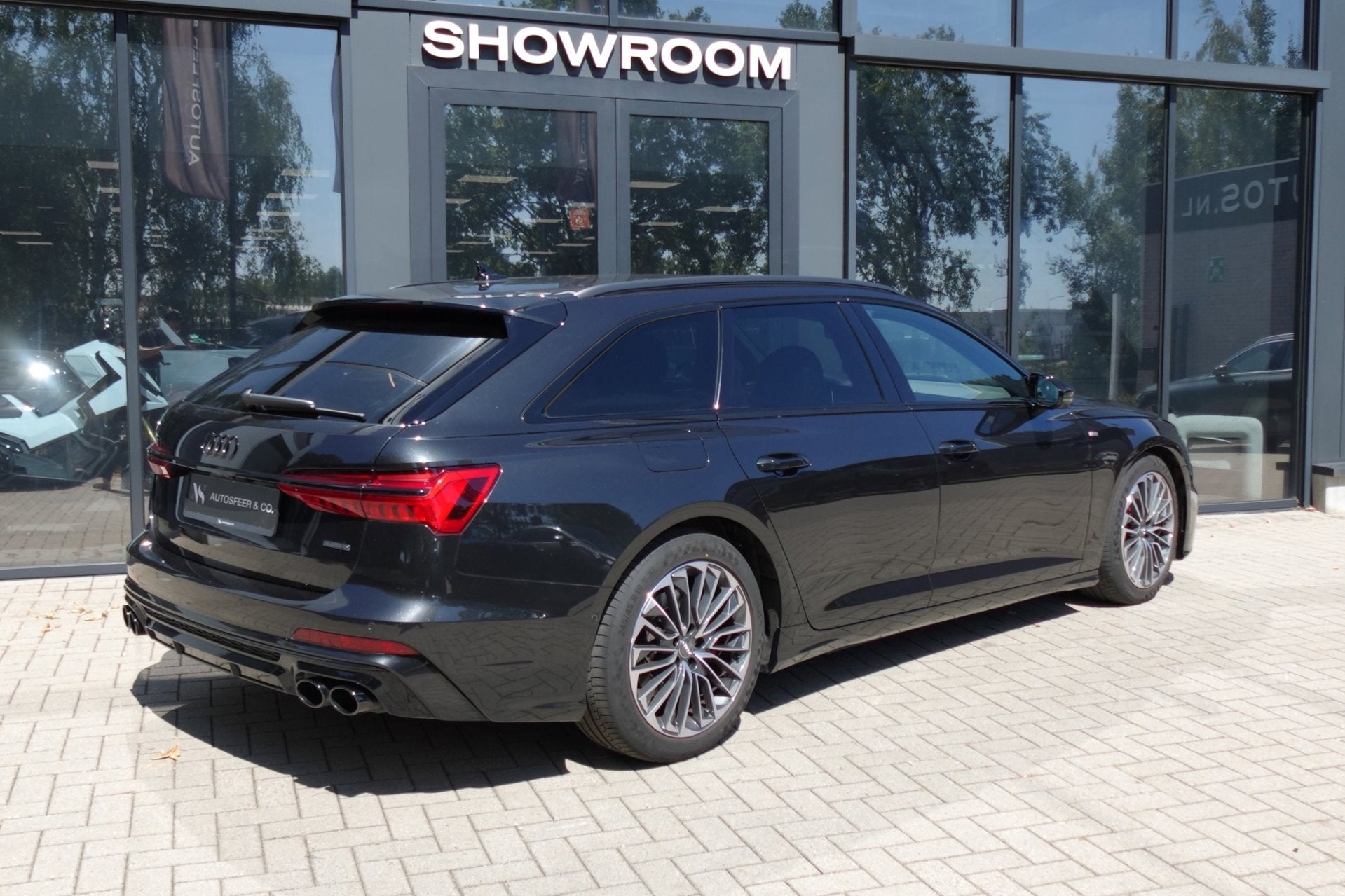Audi A6 Avant 55 TFSI e quattro Competition KEYLESS 360 B&O, Auto's, Audi, Automaat, Gebruikt, Zwart, 4 cilinders