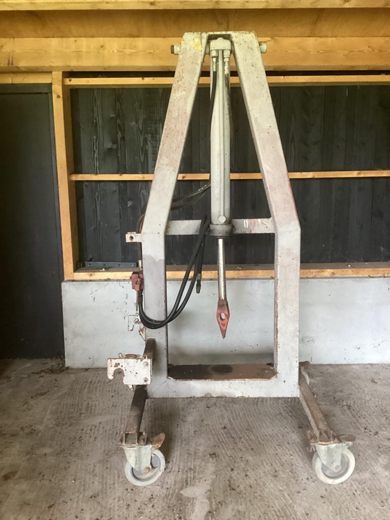 Zware Hydraulische Houtklover (Staand model op zwenkwielen), Tuin en Terras, Kloofmachines, Ophalen, Gebruikt