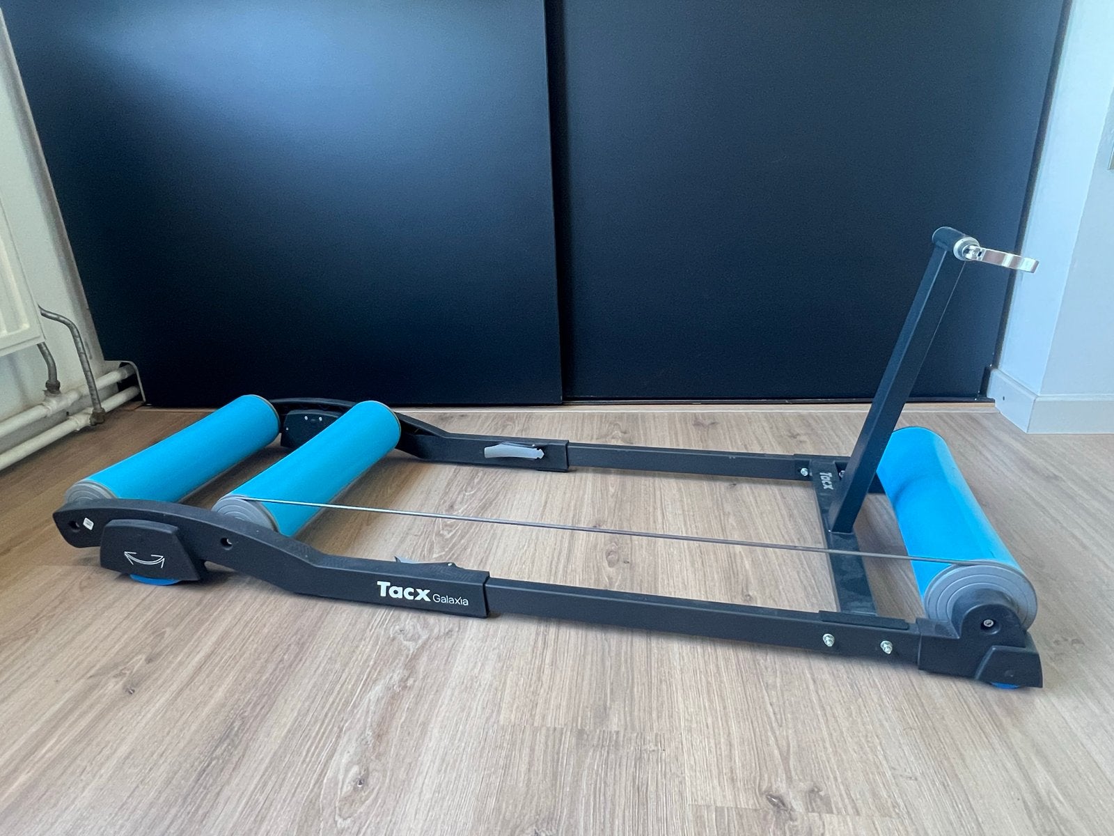 Tacx Galaxia T1100 rollenbank met afneembare T1150 beugel, Sport en Fitness, Wielrennen, Ophalen of Verzenden, Zo goed als nieuw