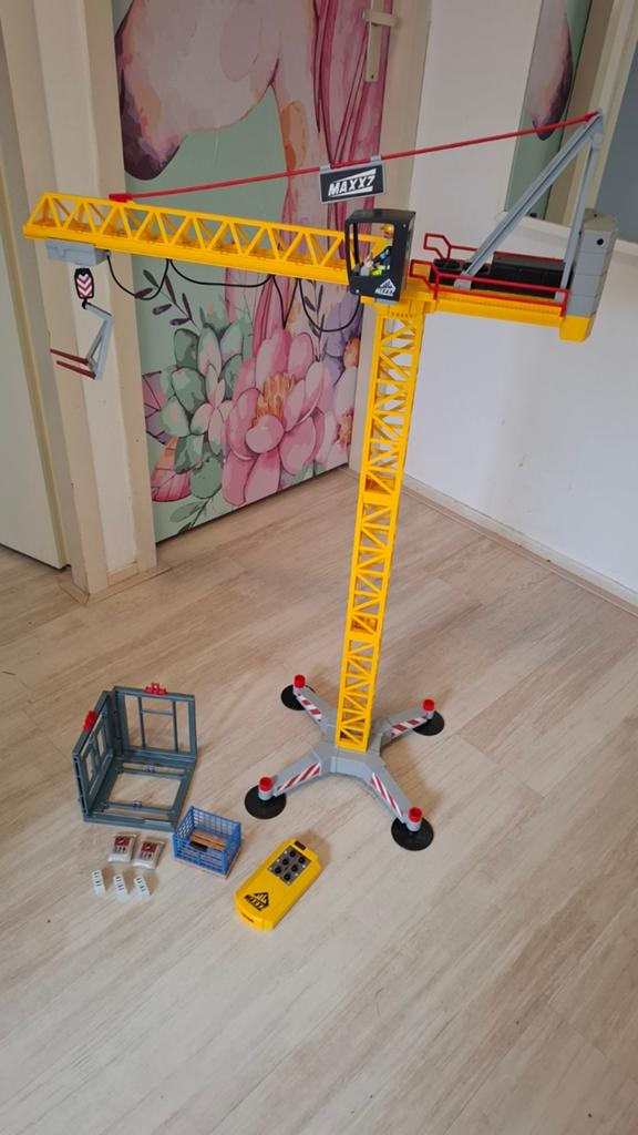 Playmobil Maxx7 Kraan met afstandsbediening, Ophalen of Verzenden, Zo goed als nieuw, Overige merken