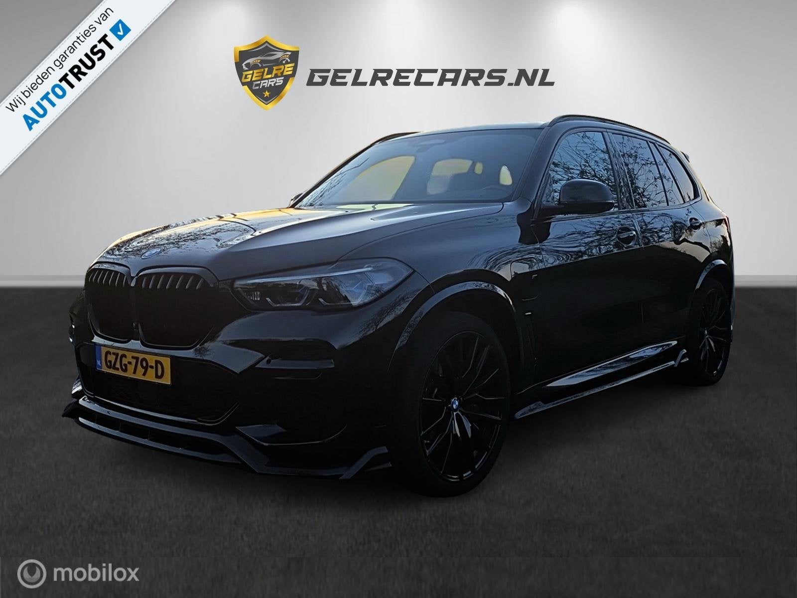 BMW X5 xDrive45e High Executive m Schaalstoelen 360 VOL TOP, Gebruikt, 394 pk, Zwart, Leder