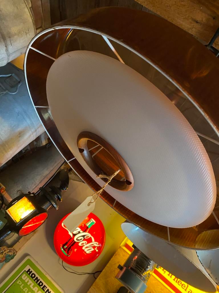 Vintage retro hanglamp, Ophalen, Huis en Inrichting