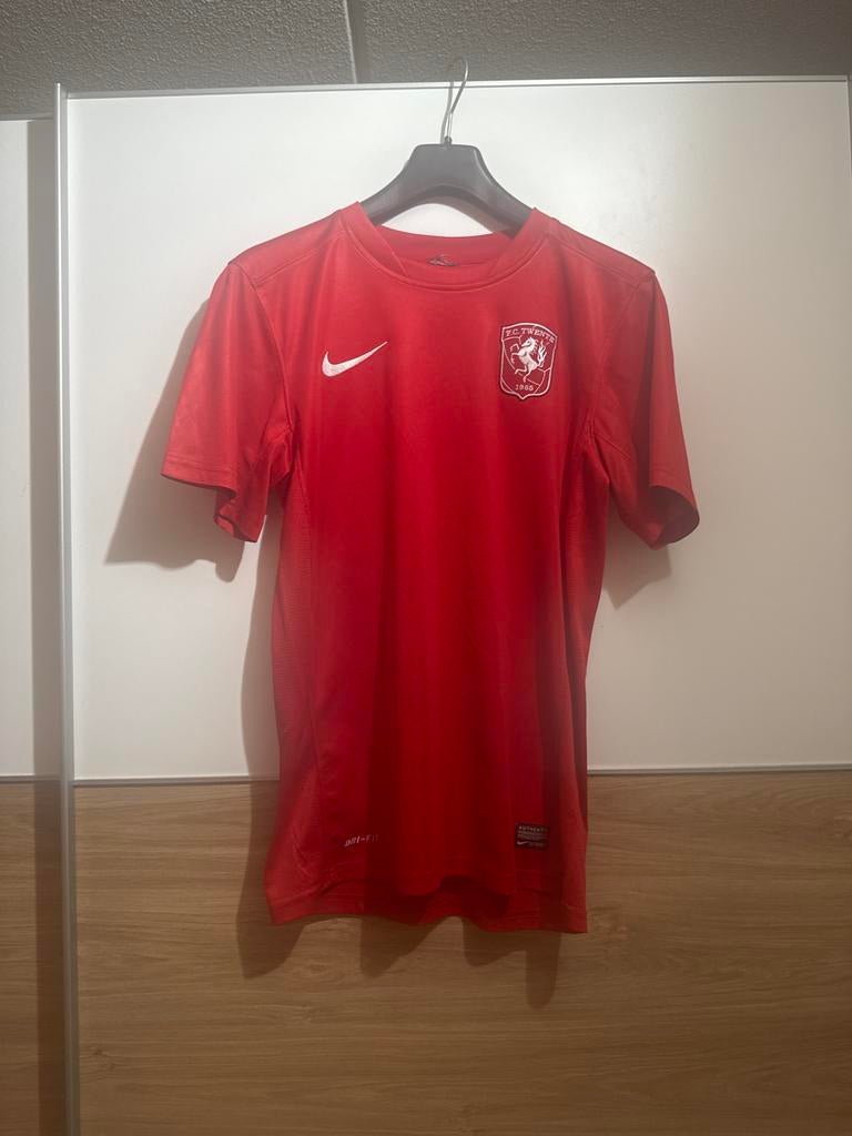 FC Twente Nike Voetbalshirt Maat S Nummer 25, Ophalen of Verzenden, Zo goed als nieuw, Voetbal, Rood