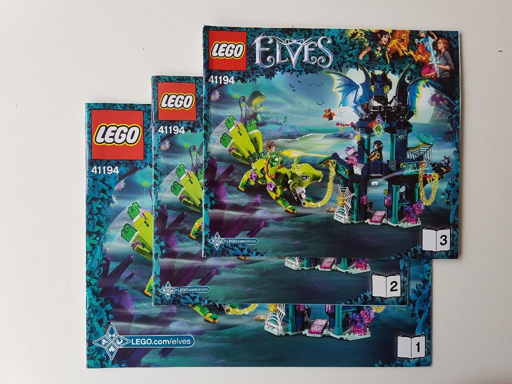 Lego Elves 41194 Toren van Noctura en de Redding vd Aardvos, Overige thema's, Lego, Ophalen of Verzenden, Zo goed als nieuw