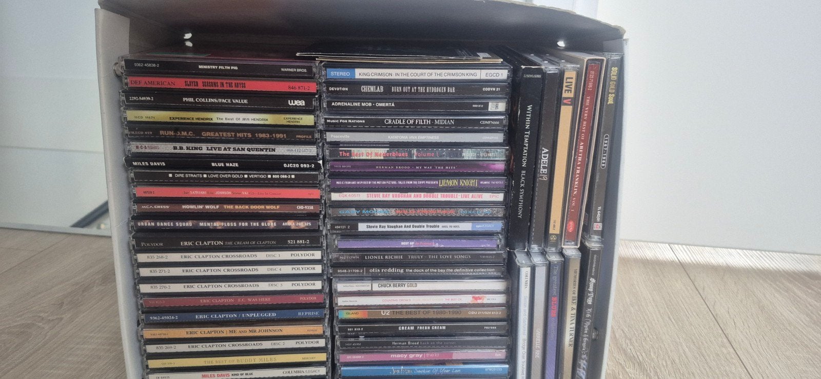 Grote collectie diverse CD's: Pop, Rock, Blues, Hip-Hop, Gebruikt, Overige genres, Ophalen of Verzenden, Inclusief doosje