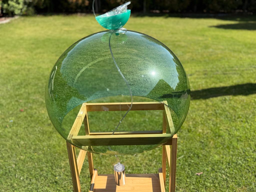 2x Kartell FL/Y Hanglamp Salie Groen - Design Verlichting, Kunststof, 50 tot 75 cm, Info@kartell.com, Zo goed als nieuw