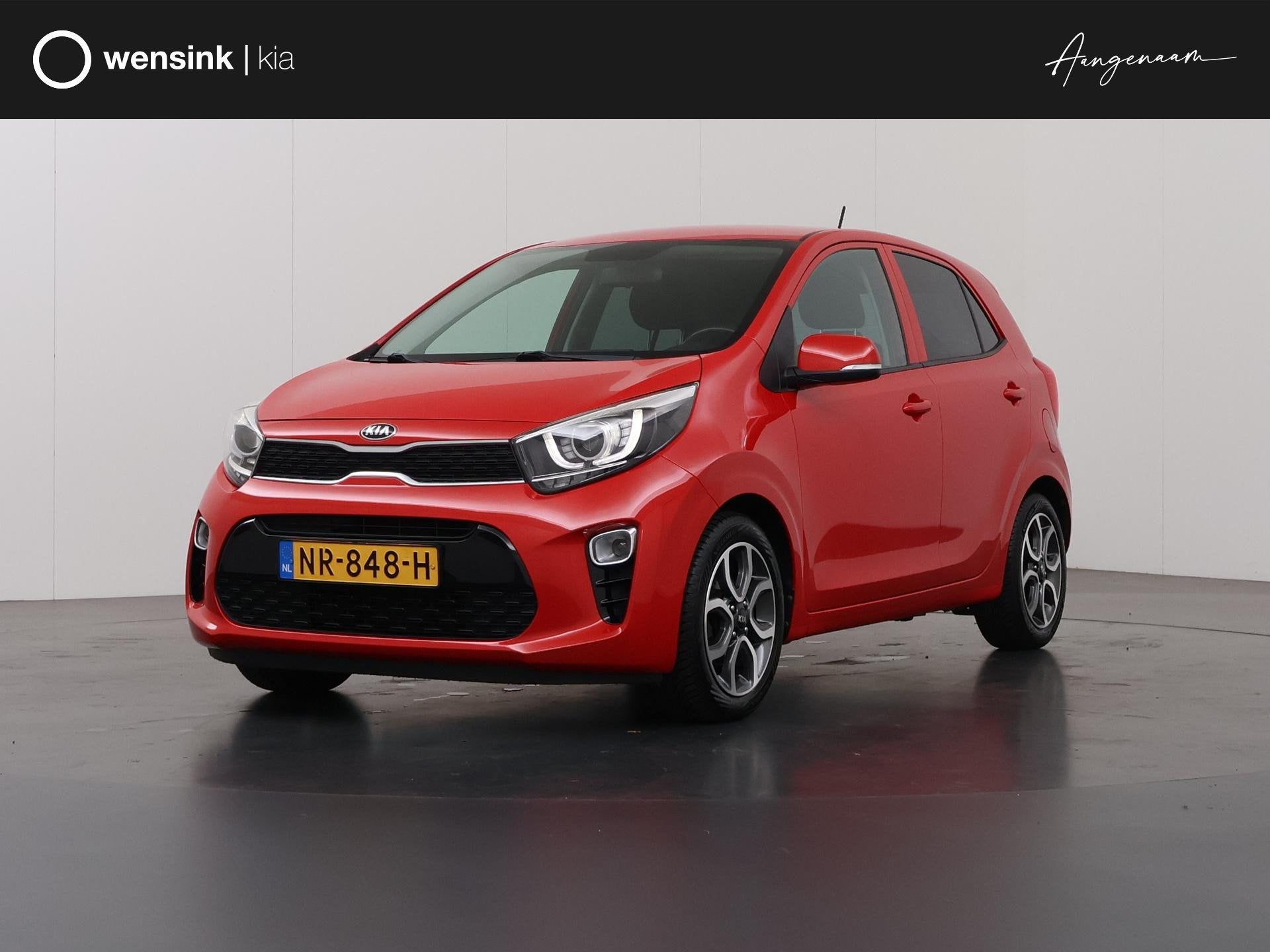 Kia Picanto 1.0 CVVT First Edition | Navigatiesysteem | Park, Auto's, Voorwielaandrijving, Stof, Gebruikt, Euro 6