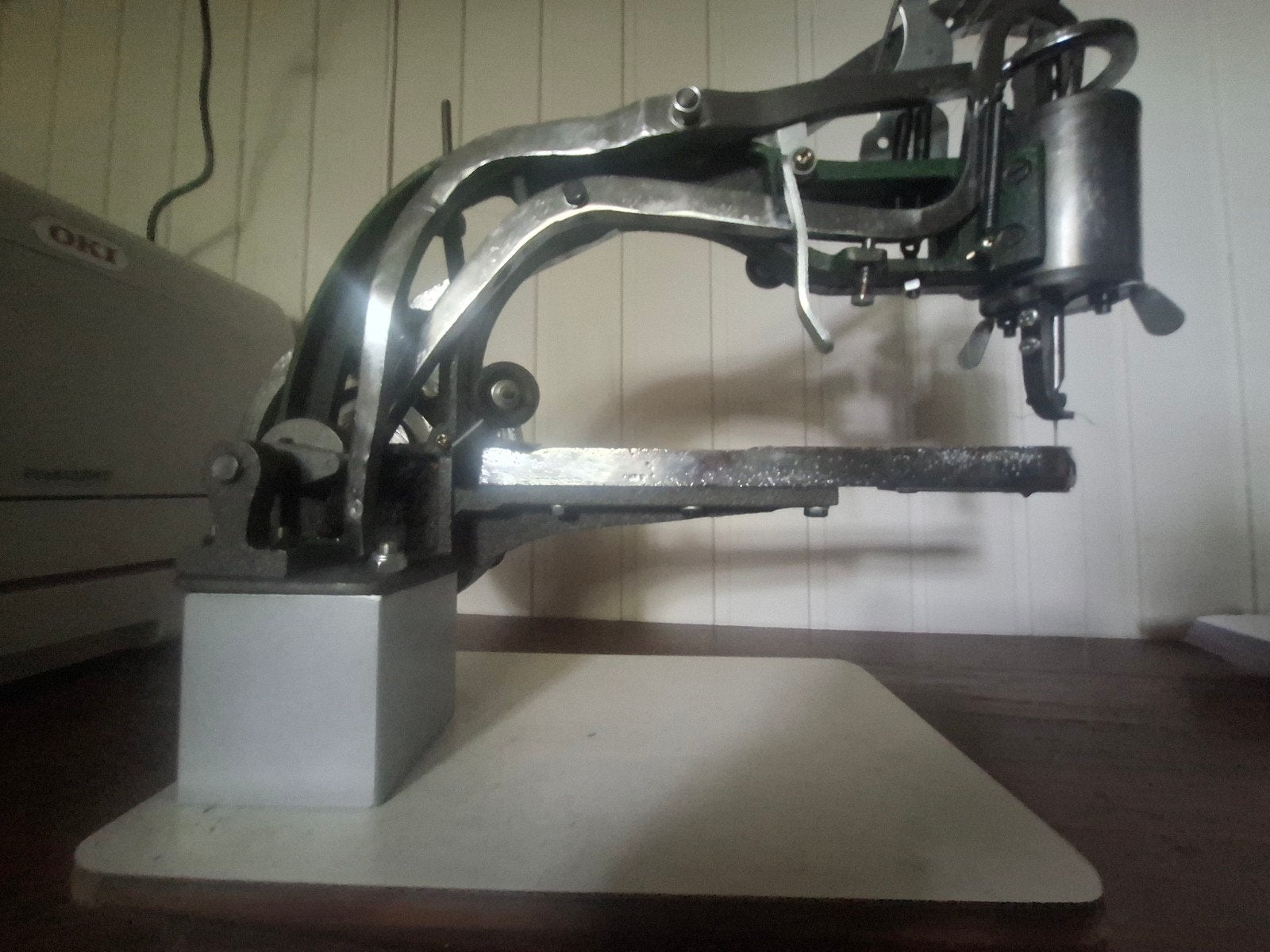 Antieke schoenmakers naaimachine - werkt nog, Ophalen
