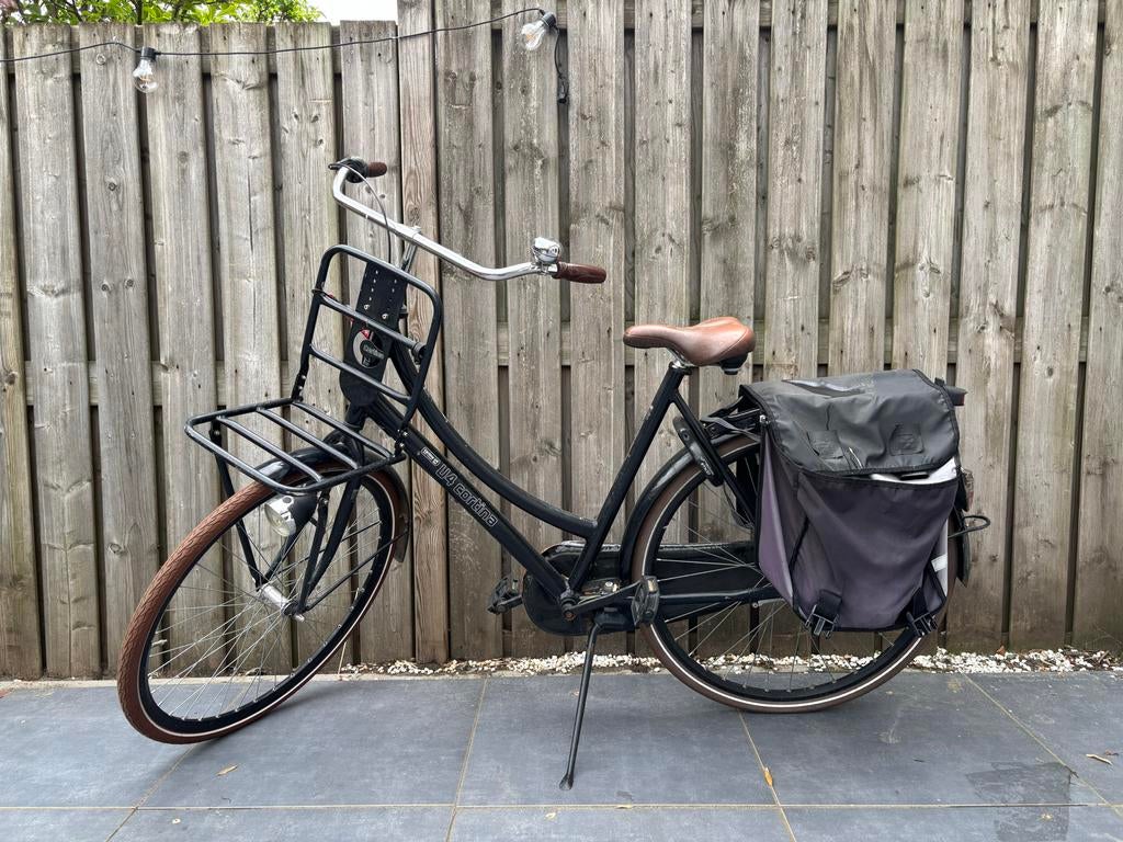 Cortina U4 Transportfiets - Zwart, Ophalen, Zo goed als nieuw