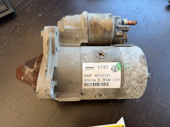 Startmotor van een Fiat Panda, Gebruikt, -, -, Fiat