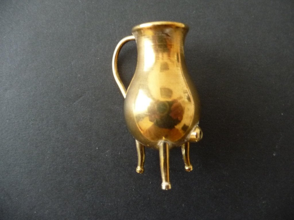 31D2: Miniatuur – Ketel, Verzamelen, Poppenhuizen en Toebehoren, Ophalen of Verzenden, Zo goed als nieuw, Poppenhuis