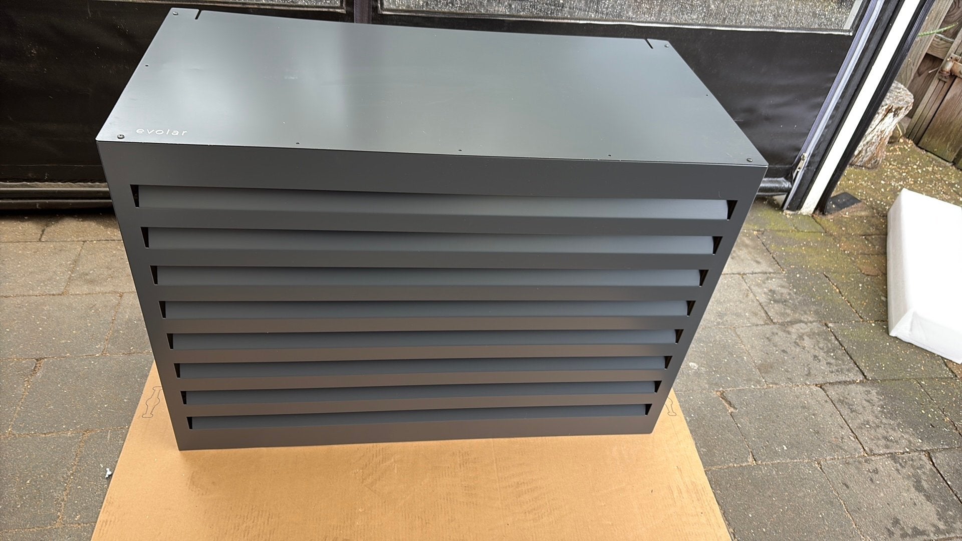 aluminium evolar omkasting ombouw airco warmtepomp maat s, Ophalen of Verzenden, Zo goed als nieuw, Overige typen