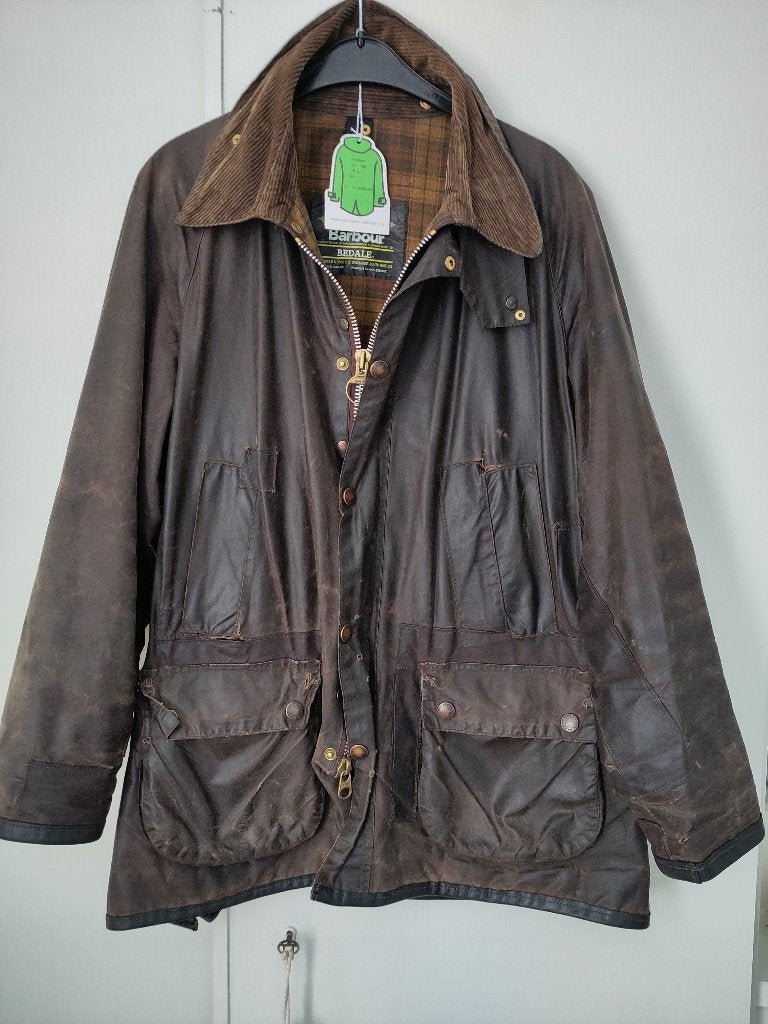 Barbour Bedale bieden vanaf €75,00, Kleding | Heren, Barbour, Bruin, Maat 56/58 (XL), Ophalen of Verzenden