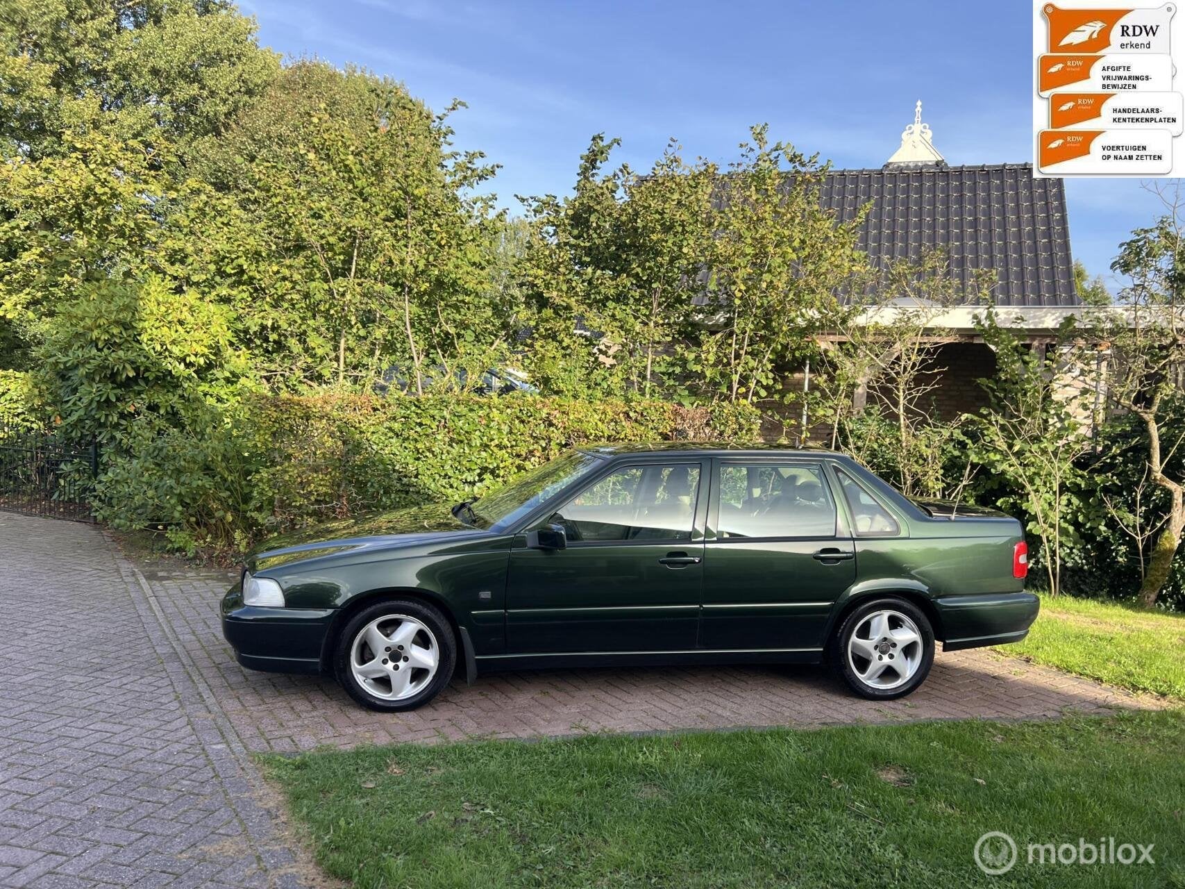 Sportieve Volvo S70 2.5-20V Exclusive LPG/G3 bj 1998 nwe apk, Auto's, Gebruikt, Automatische klimaatregeling, S70, 1600 kg