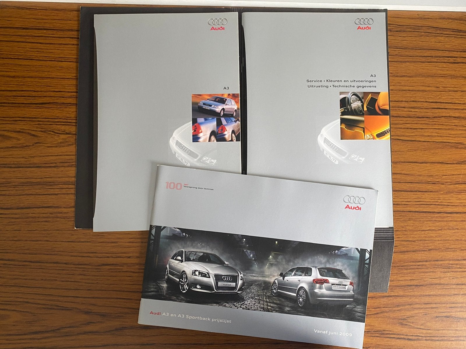 Audi A3 brochures., Boeken, Ophalen of Verzenden, Zo goed als nieuw