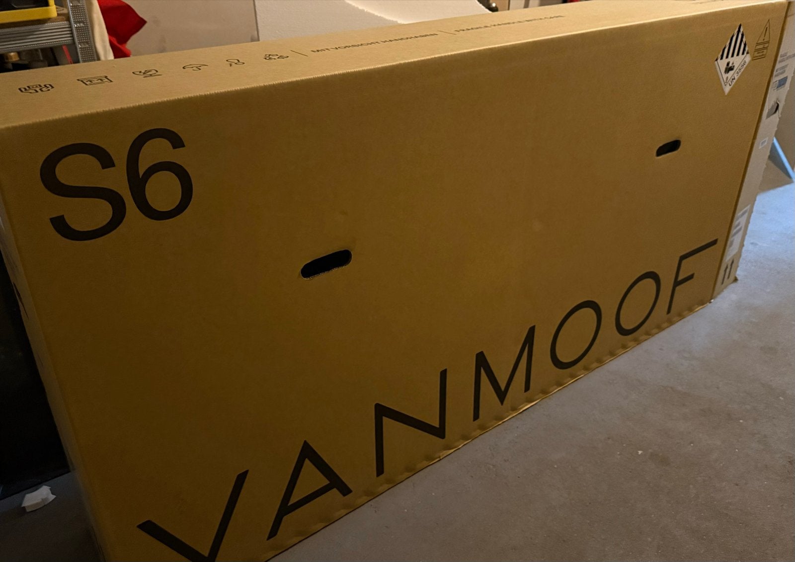 Originele VanMoof S6 Verzenddoos - Perfect voor Transport, Ophalen, Doos, 100 cm of meer, 60 cm of meer