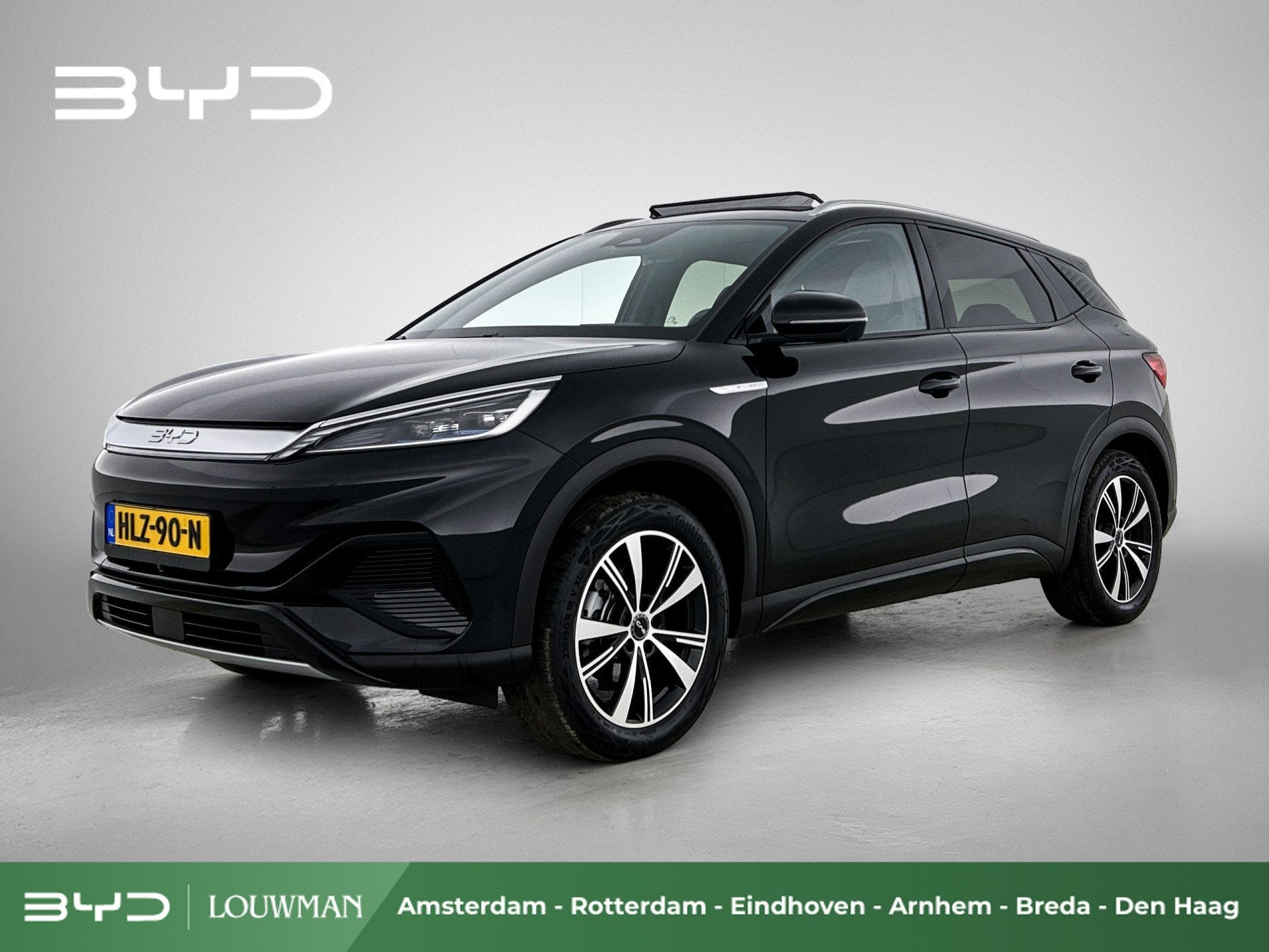 BYD ATTO 3 Comfort 60 kWh | 1e eigenaar | BTW-auto | Modelja, Gebruikt, 38 min, Zwart, 204 pk