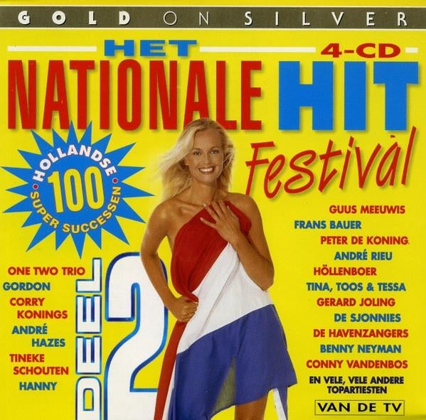 Het Nationale Hit Festival Deel 2 Originele  4CD Box, Ophalen of Verzenden, Zo goed als nieuw, Levenslied of Smartlap, Boxset