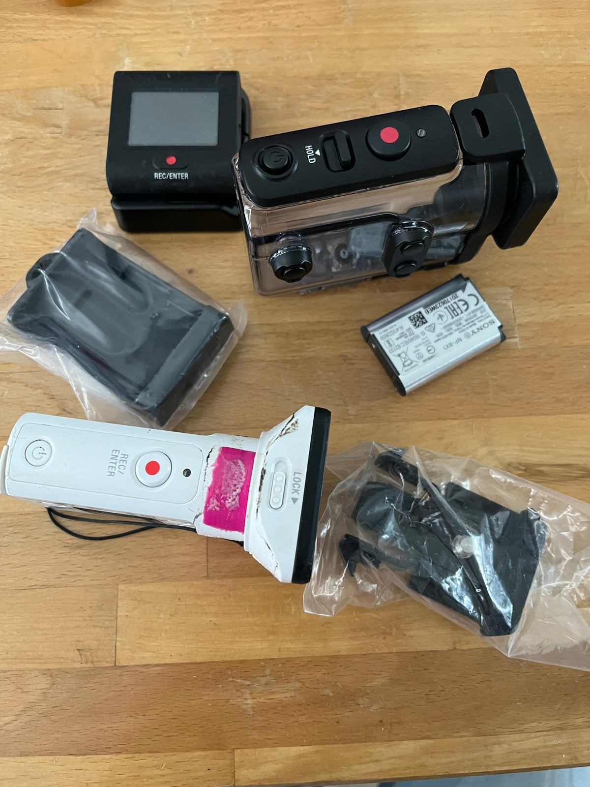 Sony FDR-X3000 4K Action Camera met accessoires, Ophalen of Verzenden, Gebruikt, Sony