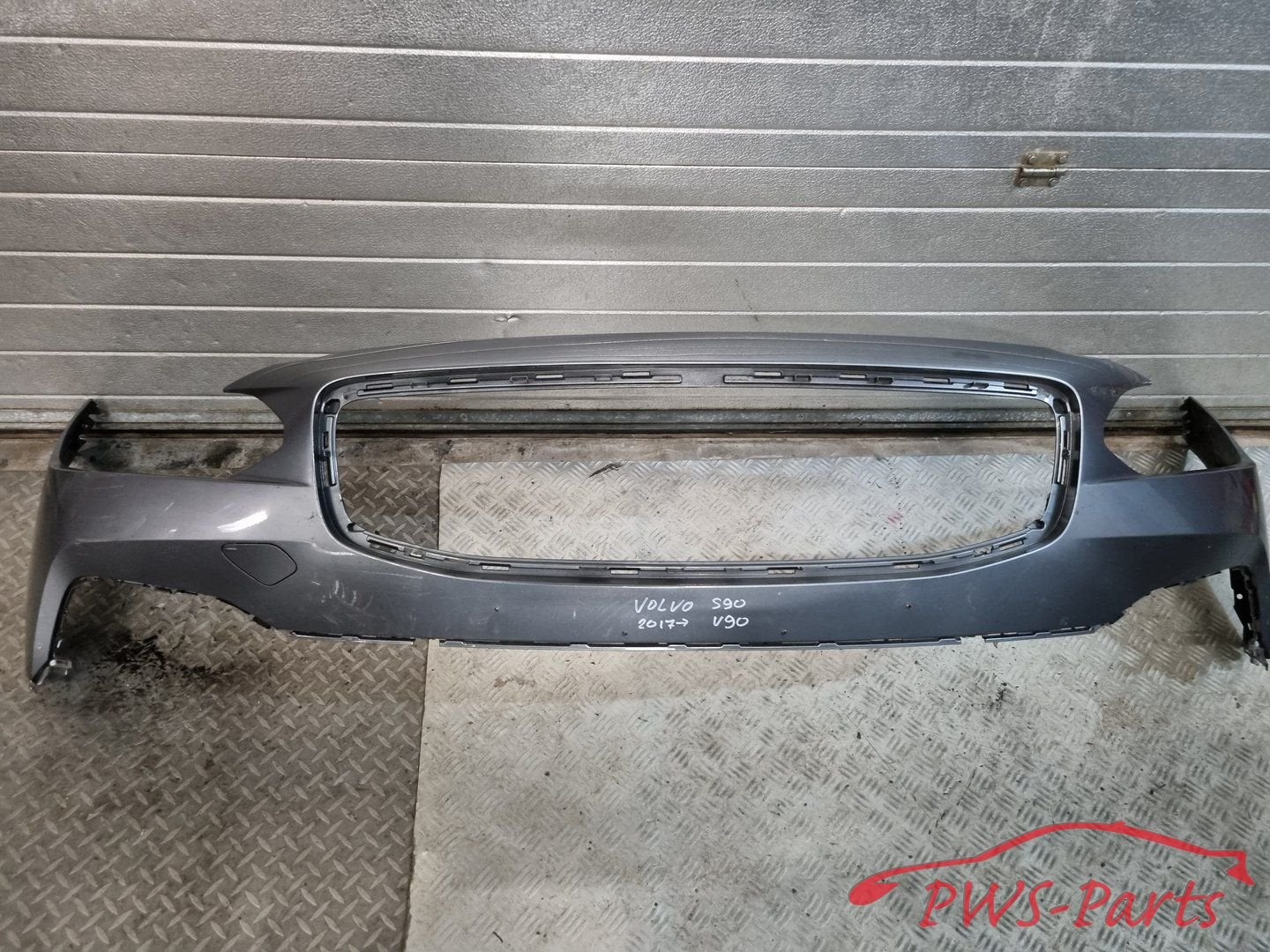 VOLVO S90 V90 VANAF 2017 VOORBUMPER ORIGINEEL, Gebruikt, -, Voor, -