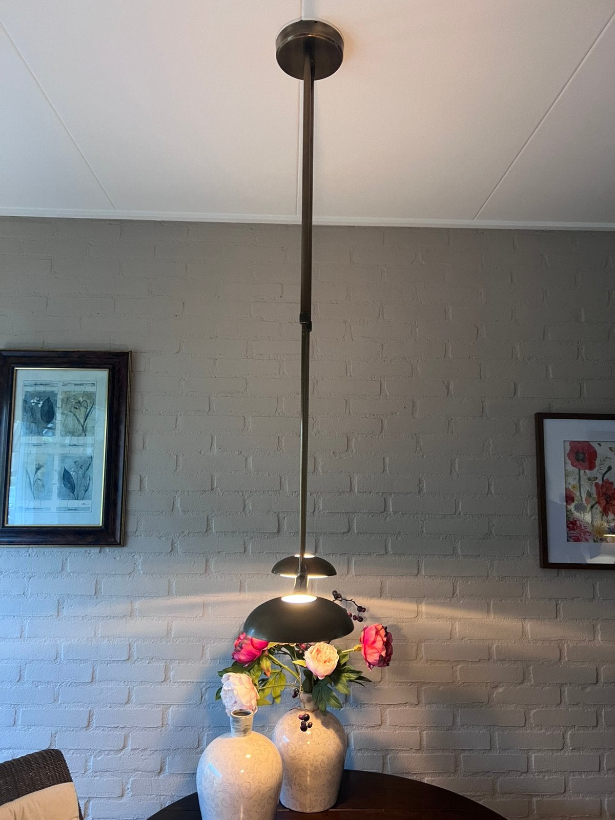 Hanglamp, Ophalen, Zo goed als nieuw, Hout