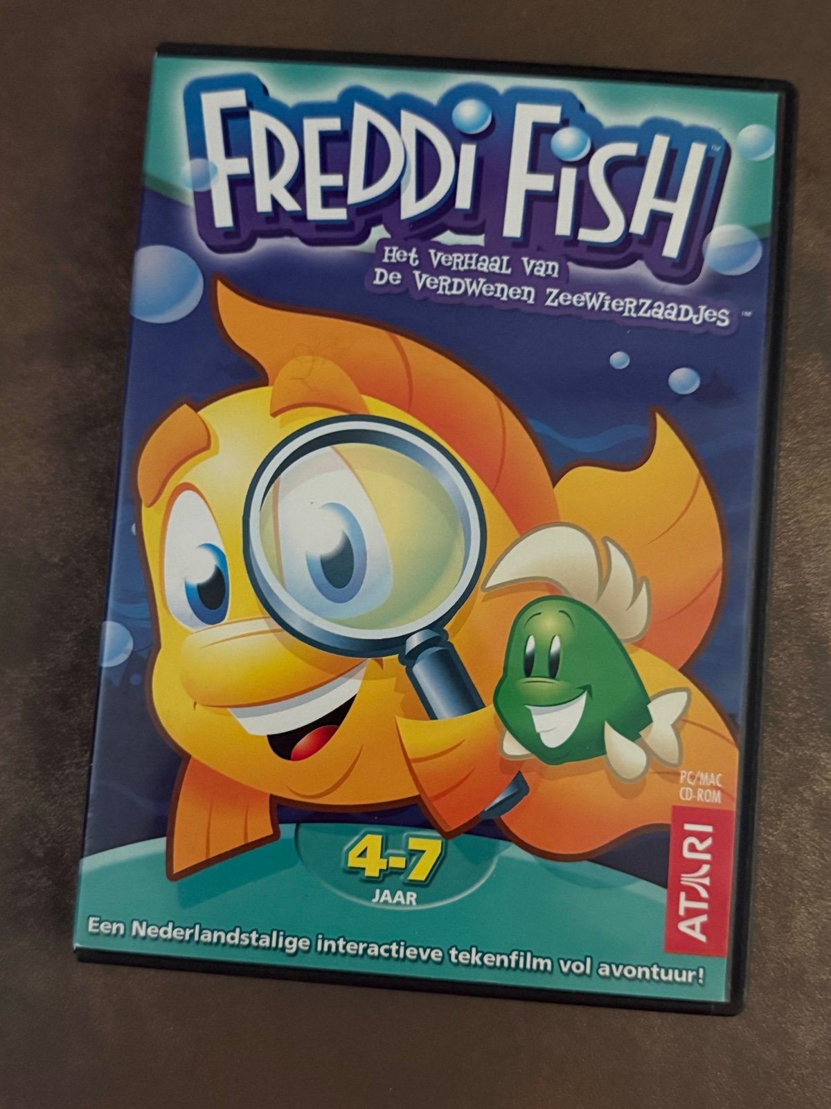 Freddi Fish: Het Verhaal van de Verdwenen Zeewierzaadjes, Puzzel en Educatief, Gebruikt, 1 speler, Ophalen of Verzenden