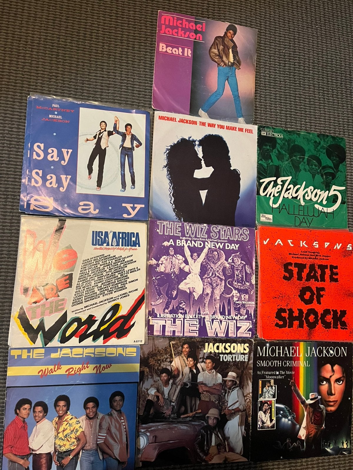 Michael  Jackson—singles verzameling, Cd's en Dvd's, Verzenden, Zo goed als nieuw, Pop