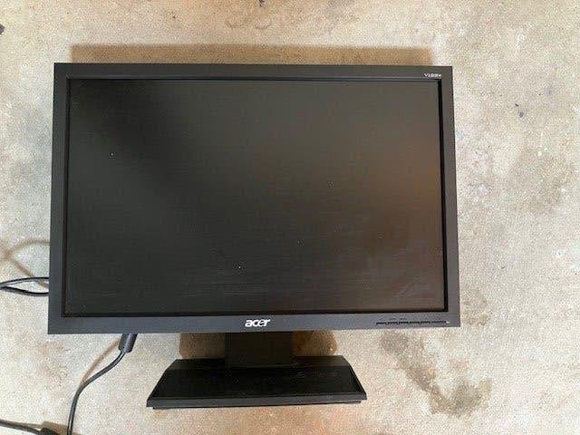 acer monitor 20 Inch, Computers en Software, Gebruikt, Ophalen of Verzenden, Overige typen, Overige resoluties