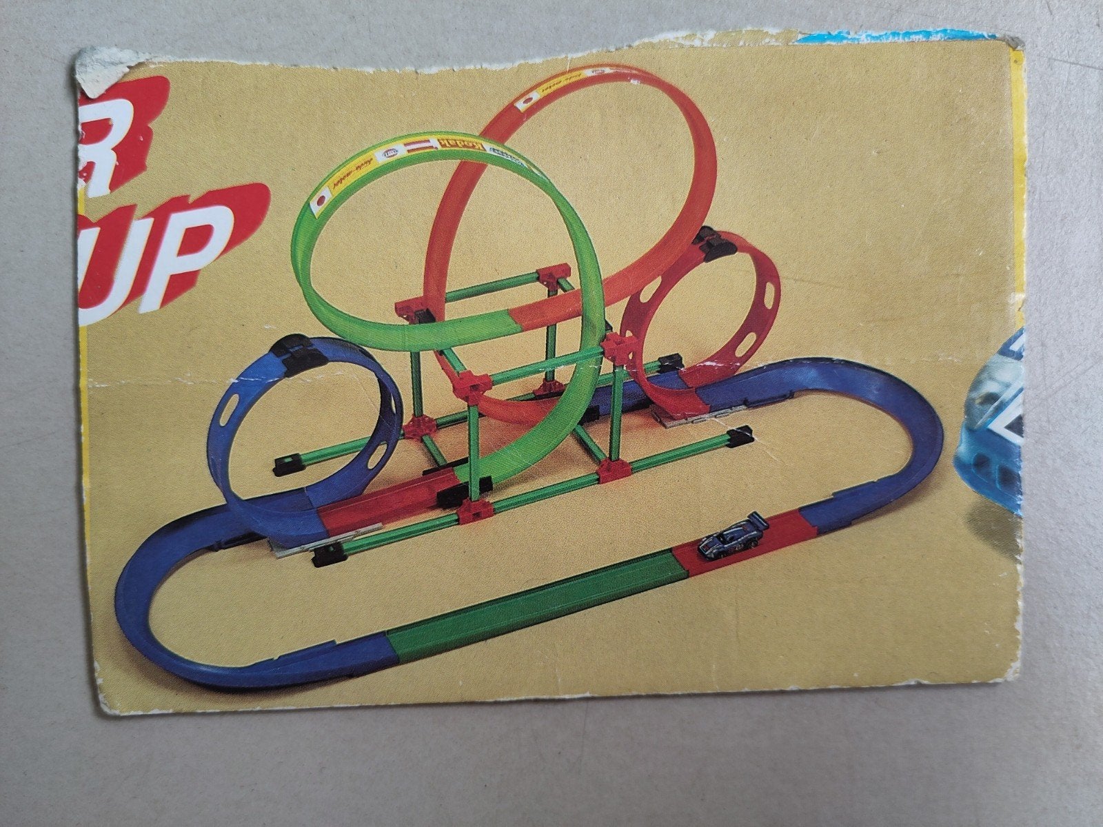 Darda baan set Super Cup compleet, Overige merken, Opwindmechanisme, Ophalen of Verzenden, Met looping