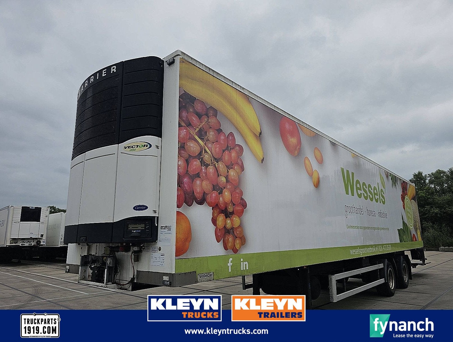 SYSTEM TRAILERS VEDECAR FRIGO carrier steer axle, Overige kleuren, Bedrijf, Aanhangers en Opleggers, Te koop