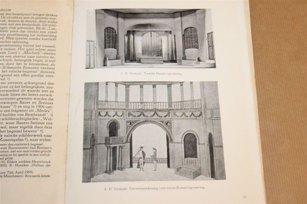 Het Toneeldecor — Werumeus Buning, Antiek 1923, Ophalen of Verzenden, Gelezen, Cabaret