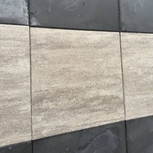 Designtegel Sand, goedkope betontegel, 60x60x4, Tuin en Terras, Ophalen of Verzenden, Nieuw, Beton, Terrastegels