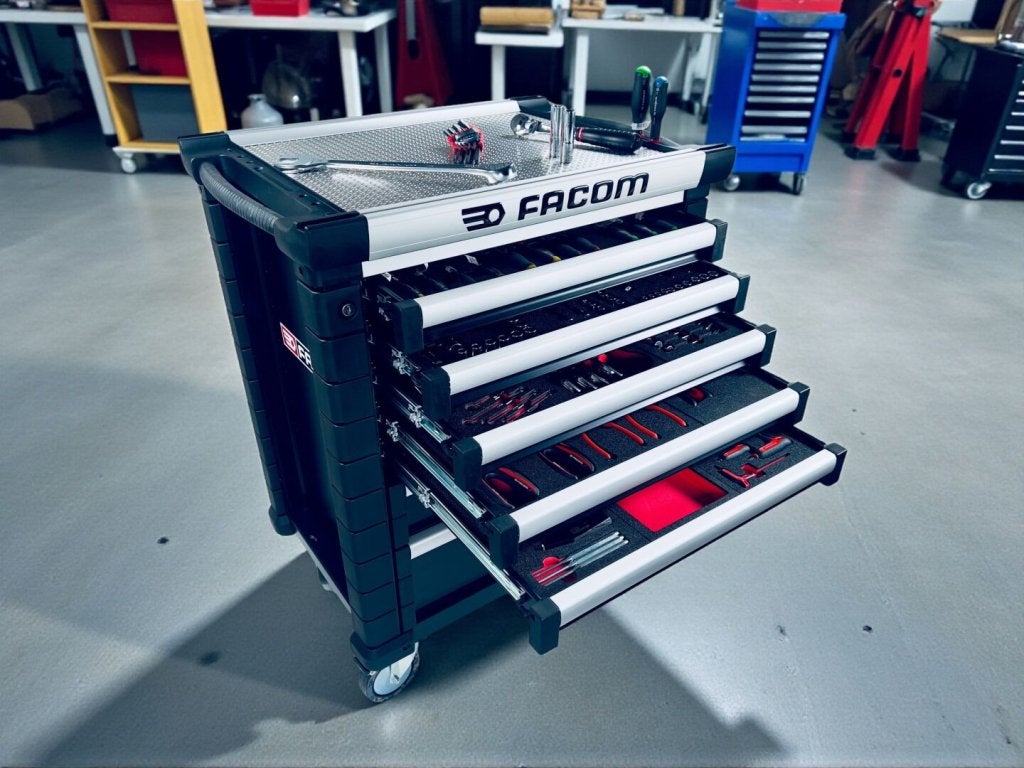 Facom KIDLEBNL-IV Gevulde gereedschapswagen 7 laden |, Doe-het-zelf en Verbouw, Gereedschap | Handgereedschap, Niet ingevuld, Niet ingevuld