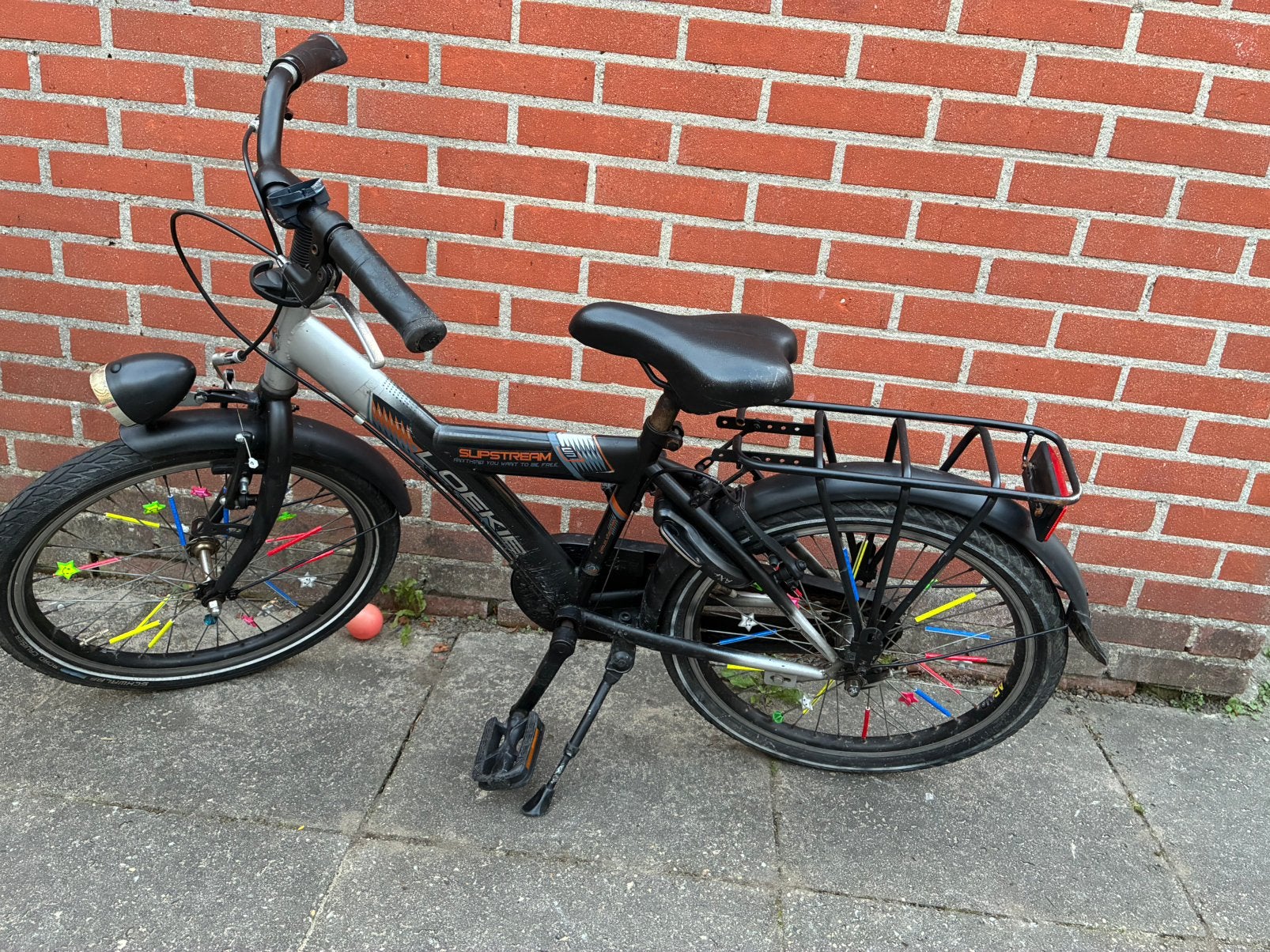 Loekie slipstream 20 inch, Ophalen, Terugtraprem, Gebruikt, Handrem